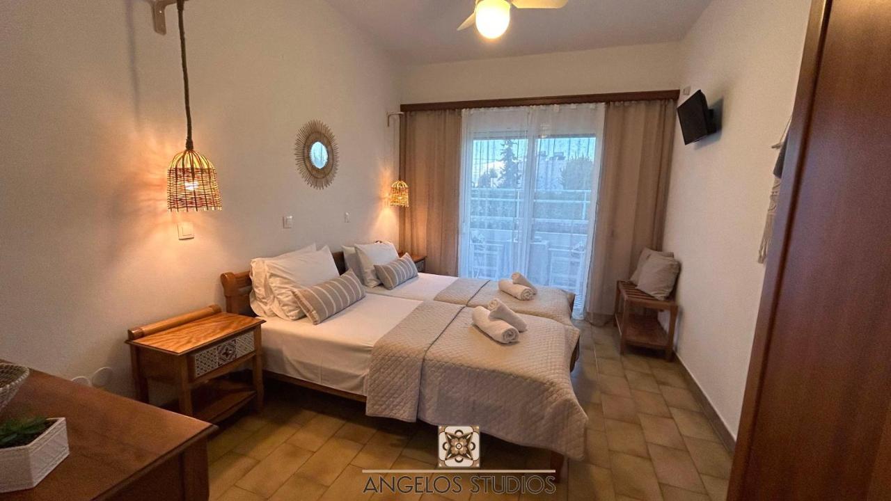 Angelos Studios 3-4 In Faliraki Rhodes-Upper Floor Bagian luar foto