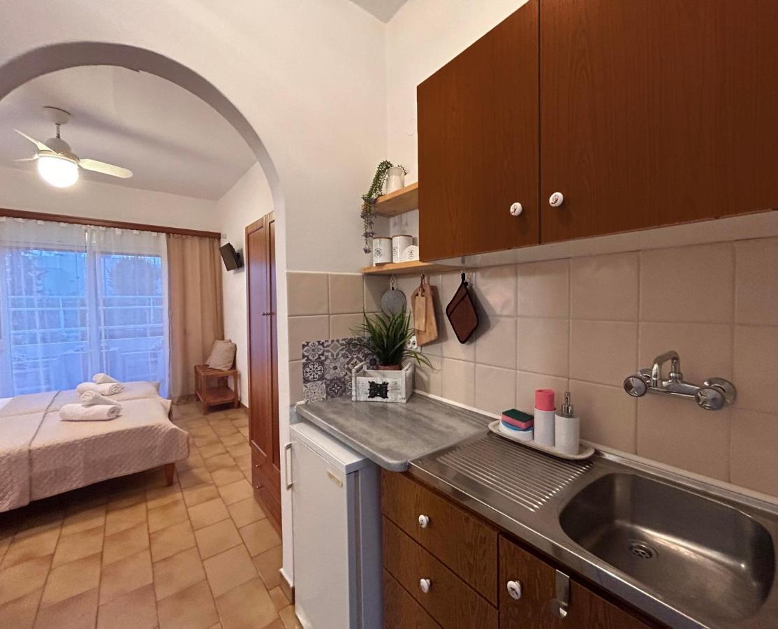 Angelos Studios 3-4 In Faliraki Rhodes-Upper Floor Bagian luar foto